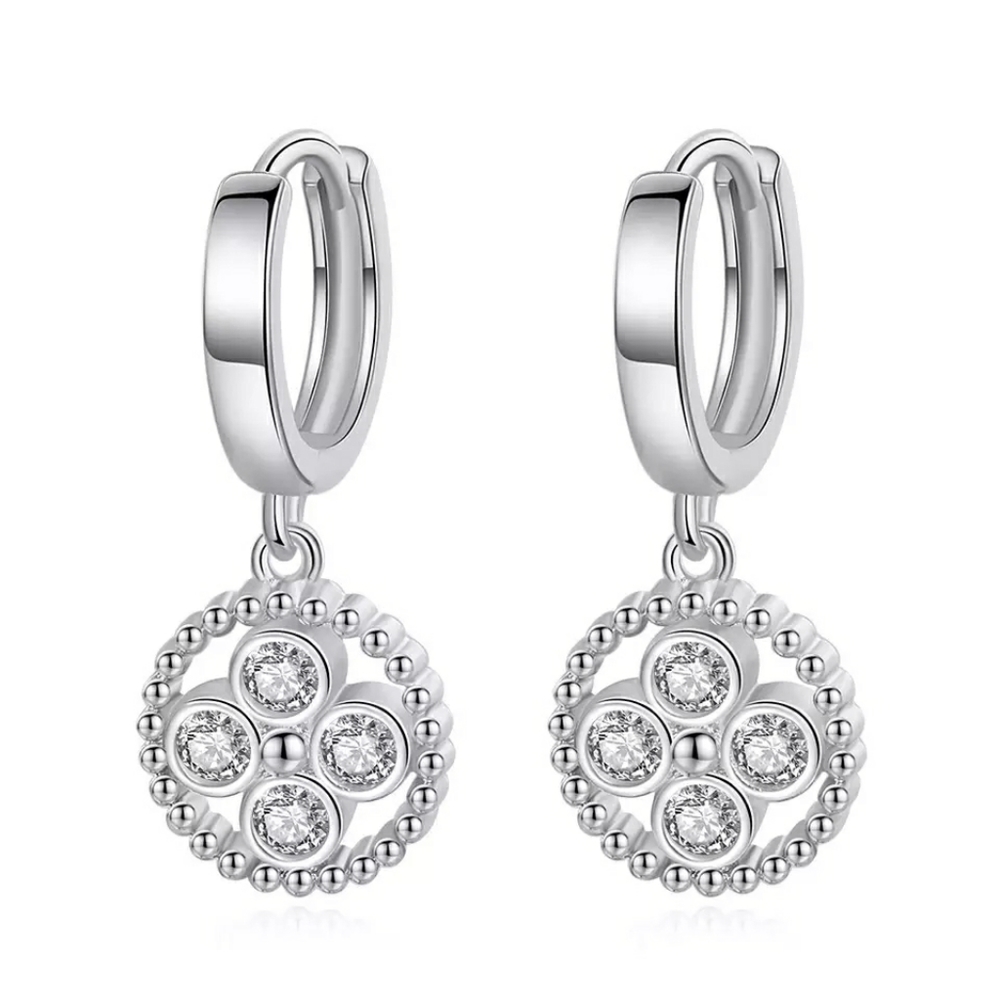 💯💋Host Pic NEW S925 Unique Dangle Zircon Earring - Picture 7 of 13